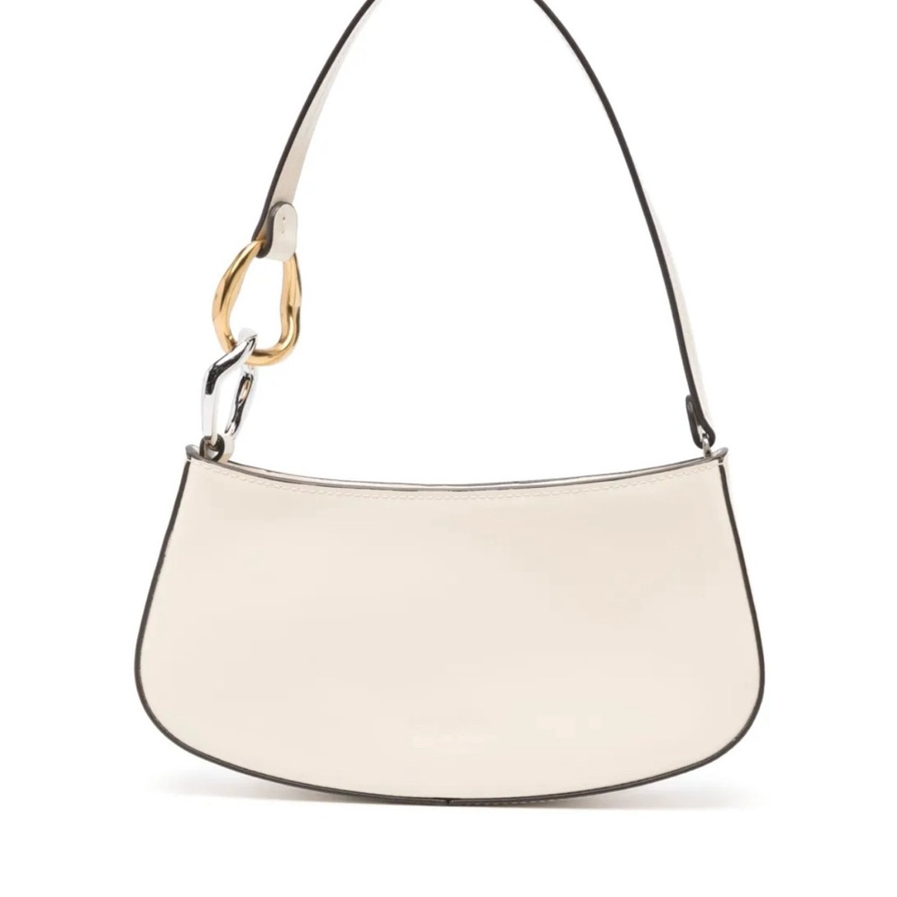 STAUD Ollie Cream Shoulder Bag